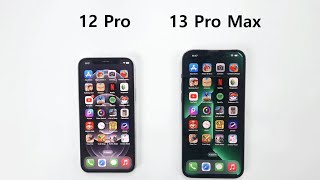 iPhone 12 Pro vs 13 Pro Max  2024 Speed Test [upl. by Bartholomeus]