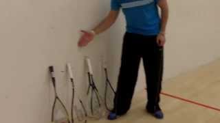 Which squash rackets offer the most power Racket review by PDHSportscom [upl. by Gnut728]