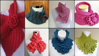 Crochet neck warmer How to Knit Neck WarmerCrochet Pattern Tutorial 2024crochettrending [upl. by Merce]