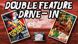 Double Feature DriveIn Tobor the Great amp Beginning of the End [upl. by Adniralc]