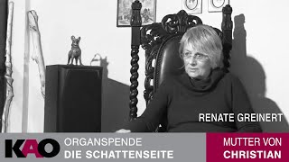 Organspende  Die Schattenseite  Interview mit Renate Greinert [upl. by Aggy524]