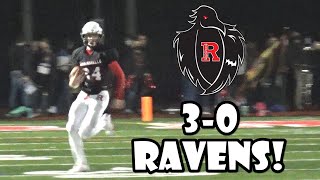 Robbinsville 15 Camden Catholic 0  Week 3 Highlights  Ravens 30 [upl. by Siugram]