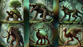 ai hybrid animal fusion with tree [upl. by Sucrad]