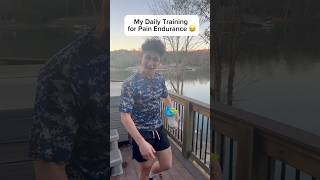 Do not attempt my pain training😂🏈 threadperformance football sports funny comedyskit [upl. by Aerdua]