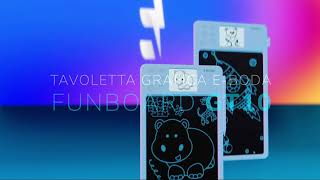 Tavoletta grafica per bambini EBoda Funboard GT10 ✏️ Italian voice cover [upl. by Siddon]