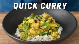 Easy 25 Minute Green Curry  WEEKNIGHTING [upl. by Oyam52]