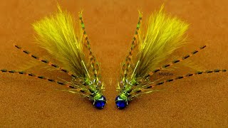 Fly Tying a Damsel Lure by Mak [upl. by Nohsauq]