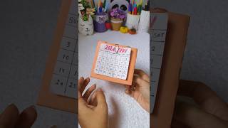 DIY desktop calendar  VcanCraft [upl. by Lakim]