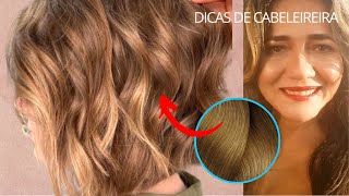 MISTURAS PARA LOIRO MÉDIO DOURADO e Cobrir Cabelo Branco HairTutorial [upl. by Thedrick]