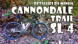 Cannondale trail SL 4 em detalhes [upl. by Odawa]