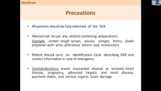 Prescribing Anticraving agents I  Disulfiram Acamprosate and Naltrexone by Dr Pawan Khadse [upl. by Idroj636]
