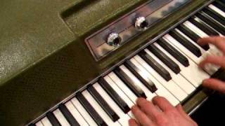 Wurlitzer Electric Piano 200A Avocado Green Lid by Vintage Vibe [upl. by Fesuoy641]