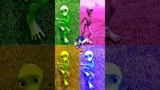 alien dance dam tu cosita viral video aliendancefunny greenaliendance [upl. by Eppes412]