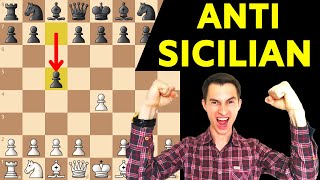 CRUSH the Sicilian Defense with This Tricky Variation TRAPS Included [upl. by Ydnar695]