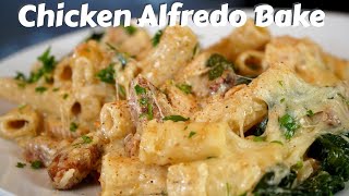 Easy and Delicious Cajun Chicken Alfredo Bake Recipe [upl. by Enenstein]