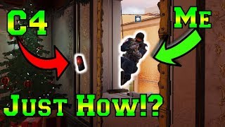 The Worst C4 Glitch  Rainbow Six Siege [upl. by Naerad]