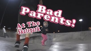 Unattended Children At Skateparks  BAD PARENTS [upl. by Ahsirkal277]