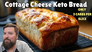 Cottage Cheese Bread Loaf Low Carb high protein bread Healthy [upl. by Julian115]