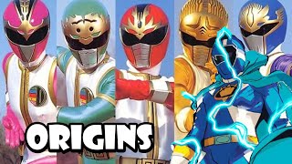 Power Rangers Origins of the Squadron Rangers amp Emissaries Explained [upl. by Skylar648]