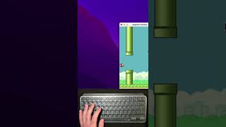 ASMR Programming  Coding Flappy Bird Game 💻 mehmetemineker asmr coding asmrvideo [upl. by Aiynot]