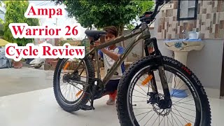 Caya or Ampa Warrior 26 Cycle Review  Best Cycle Ever  Army Cycle  Fat Bike [upl. by Dnumde]