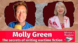 Molly Green author of The Bletchley Park series reveals why writing in wartime is an OBSESSION [upl. by Eelta]