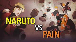 Naruto Vs Pain Full Fight in Hindi [upl. by Berga]