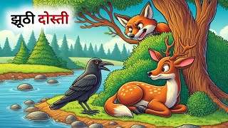 एक झूठे दोस्त की कहानी  Panchatantra Ki Kahani  Hindi Cartoon [upl. by Xever787]