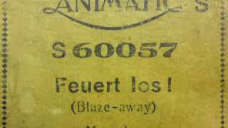 Holzmann FEUERT LOS  Blaze away als Notenrolle quotAnimatic Squot [upl. by Nenerb279]