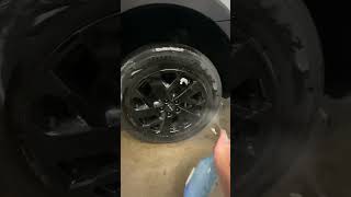 Tire Shine car cars carlover cardetailling carcleaning automobile autodetailing subscribe [upl. by Sethi229]