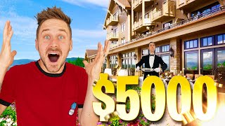 MEGA HOTEL BUDGET CHALLENGE High Budget ONLY [upl. by Valentino]