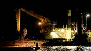 Boskalis Manu Pekka backhoe dredger [upl. by Gridley]