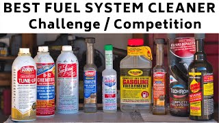 The Best Pour In Fuel Injector Cleaner  9 Tested In The Challenge  This One Works [upl. by Vassar]