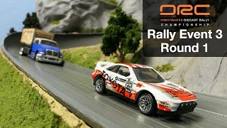 Diecast Rally Championship 3  Round 1  DRC Car Racing Series [upl. by Vivi188]