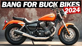 Top 7 Bang For Buck Motorcycles 2024 [upl. by Egan4]