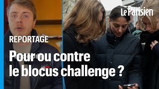 « Blocus challenge » du député Louis Boyard  qu’en pensent les étudiants [upl. by Aenert]