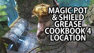 ELDEN RING  SHIELD GREASE amp MAGIC POT GLINTSTONE COOKBOOK 4 LOCATION ACADEMY GATE TOWN [upl. by Nnylyt]