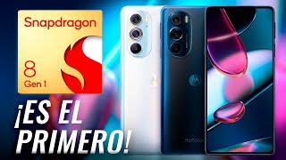 Motorola Edge X30 PRIMERO CON Snapdragon 8 Gen 1 OFICIAL [upl. by Penland]