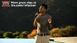 Marcus Collins  Templecloud One Big Family Judges Houses 1  The X Factor UK 2011 [upl. by Neelloc]