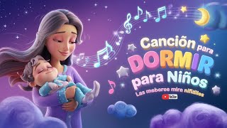 Canción para dormir para niños 💤 Las mejores rimas infantiles 😴 La luna ilumina la noche serena [upl. by Nylime]