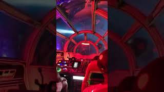 Millennium Falcon ride at Star Wars Galaxys Edge Disney World [upl. by Afirahs386]