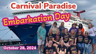 Carnival Paradise Embarkation Day [upl. by Tap]