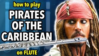 How to play the Pirates of the Caribbean Theme on Flute  Flutorials [upl. by Inkster]