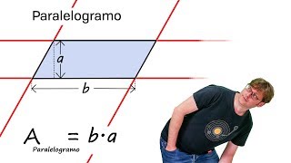 Área del PARALELOGRAMO [upl. by Tserof]