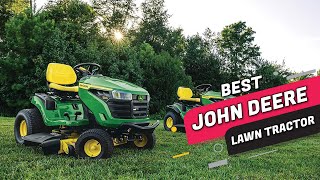 Top 4 Best John Deere Lawn Tractors Review 2023 [upl. by Luckett]