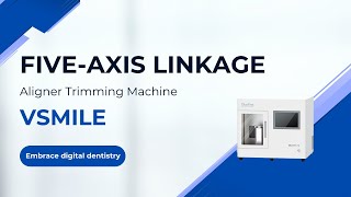 Aligner Trimming Machine  Dental CadCam [upl. by Ahsrat]