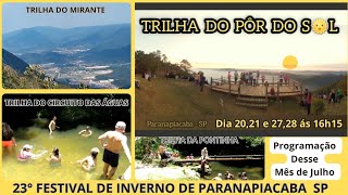 Festival de Inverno de Paranapiacaba 2024  Trilha do Pôr do Sol ☀️ [upl. by Caddaric]