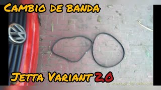 Cómo cambiar las bandas en Jetta A4 mantenimiento preventivo házlo tú mismo 😉 [upl. by Past924]