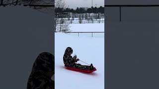 Tobogganing  Kinsmen Park [upl. by Leesa]