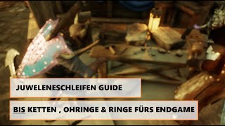 New World Juwelenschleifen Guide Deutsch  Level 1  200  effizient BIS ITEMS craften  German [upl. by Esojnauj]